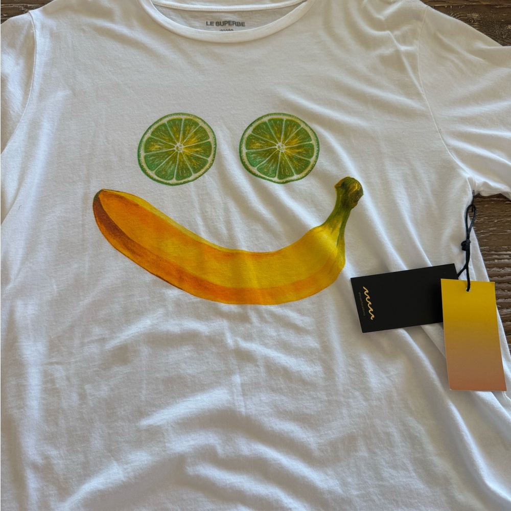Le Superbe fun T-shirt NWT